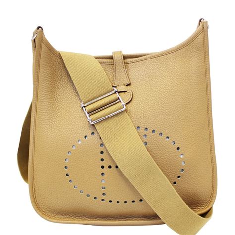 hermes evelyne large ligth beige|hermes evelyne crossbody.